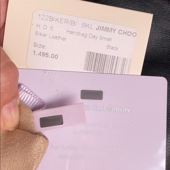 Jimmy Choo small biker bag - Picture 7 of 7